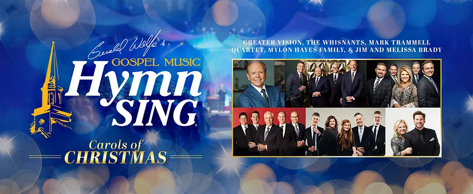 Gerald Wolfe's Gospel Hymn Sing - Carols of Christmas Info Page Header